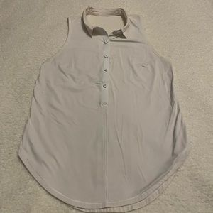 Lululemon collared sleeveless top